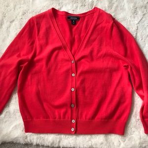 Lands’ End cardigan